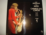 GERRY MULLIGAN/CHET BACER- Carnegie Hall Concert Volume 1 1975 Promo USA Jazz Bop Cool Jazz