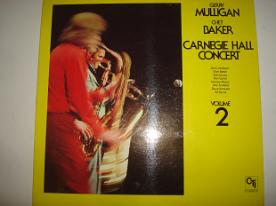 GERRY MULLIGAN/CHET BACER-Carnegie Hall Concert Volume 2 1975 Promo USA Jazz Cool Jazz