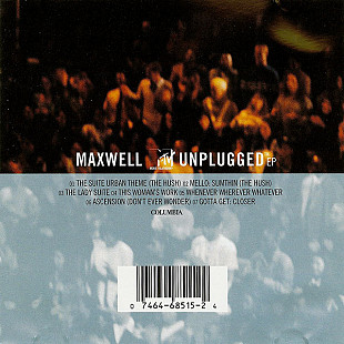 Maxwell – MTV Unplugged EP ( USA )