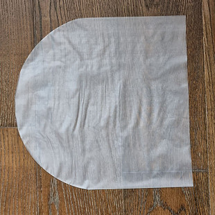 Пакет для платiвок 12" внутрiшнiй напівкруглий антистатичний пластик (Прайс 31892)