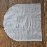 Пакет для платiвок 12" внутрiшнiй напівкруглий антистатичний пластик (Прайс 31892)