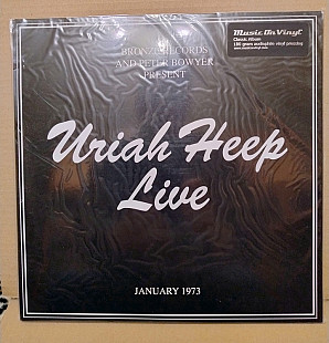 Uriah Heep - Live (2013, Music On Vinyl – MOVLP718, Bronze – MOVLP718) 2LP EU NM/NM