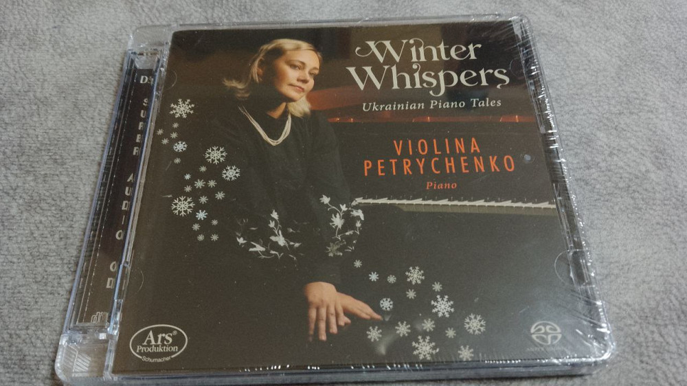 Sacd violina petrychenko - ukrainian piano tales. новый фирменный sacd ...
