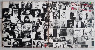 THE ROLLING STONES EXILE ON MAIN ST 2 LP ( COC 2-2900 A/C-A/C ) G/F with Postcard 1972 US