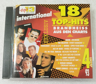 CD 18 TOP-HITS INTERNATIONAL 4/93 (Germany)