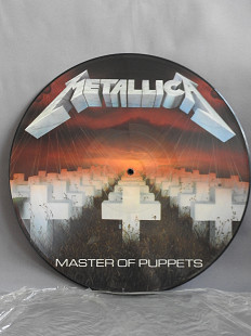 METALLICA Master Of Puppets LP оригинал 1986 UK пластинка NM picture disc