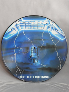 METALLICA Ride The Lightning LP оригинал 1986 UK пластинка NM picture disc