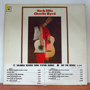 Herb Ellis, Charlie Byrd – Guitar - Guitar (Promo, Mono White Label)