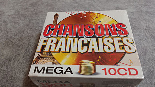 Новый фирменный 10 cd сборник французского шансона