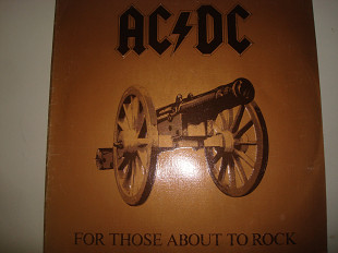 AC/DC- For Those About To Rock (We Salute You) 1981 (Embossed cover) Orig. Canada Rock Hard Rock