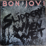 Bon Jovi – Slippery When Wet (Mercury – 830 264-1, Italy) inner sleeve EX+/EX+