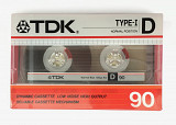 Аудіокасета TDK D 90 1985