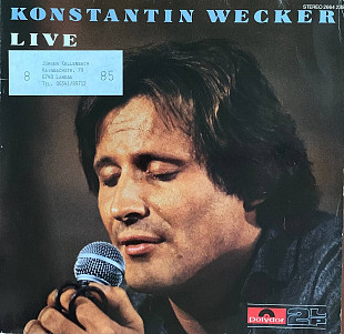 Konstantin Wecker – «Live»  2 LP
