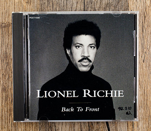 Lionel Richie - Back To Front (Японія)