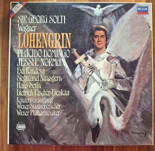 Wagner - Placido Domingo - Lohengrin NM/NM- Box 4 LP