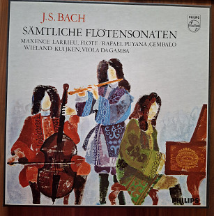 J.S. Bach - Sämtliche Flötensonaten Box 2 LP NM/NM
