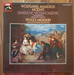 Wolfgang Amadeus Mozart - Sämtliche Violinkonzerte Box 4 LP NM/NM