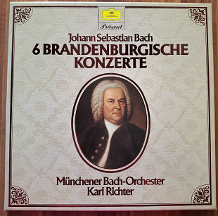 Johann Sebastian Bach - 6 Brandenburgische Konzerte Box 2 LP NM/NM