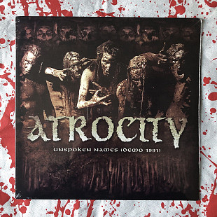 Atrocity ‎- Unspoken Names (Demo 1991) - LP (Red)