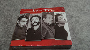 Brel - Brassens - Barbara - Ferre - Le Coffret. новый фирменный 4 cd бокс-сет