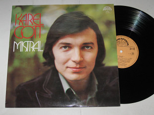 Пластинка Карел Готт / Karel Gott ‎– Mistral * Julia / L. Štaidl (Supraphon, 1975) ламинат (Ех+)