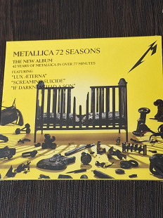 Metallica 72 Seasons, new cd in factory sealed, EU