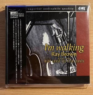 CD Ray Brown And His West Coast All-Star Giants ‎– I'm Walking XRCD