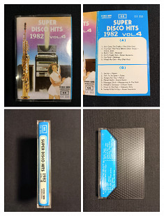 Кассета "Супер диско хиты 1982"