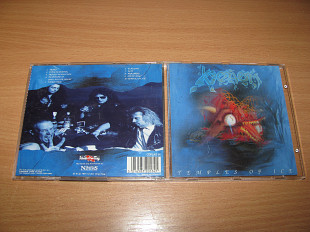 VENOM - Temples Of Ice (1991 Under One Flag 1st press, UK)