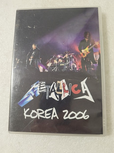 DVD METALLICA 2007 Korea 2006 (Germany)