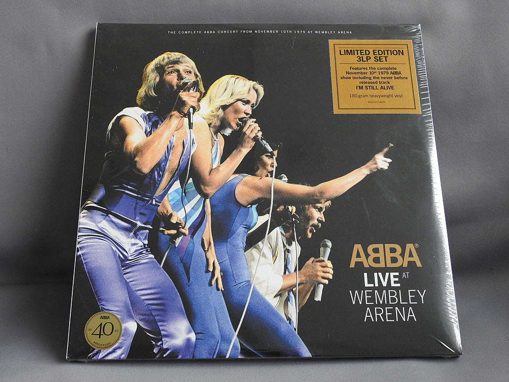 ABBA Live At Wembley Arena 3 пластинки &frasl; 3 LP 2014 SEALED Limited