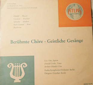 Berühmte Chöre · Geistliche Gesänge. Альбом класичної музики.