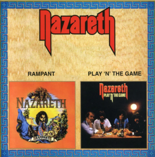 NAZARETH CD «Rampant / Play 'N' The Game» ℗1999