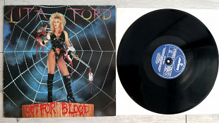 LITA FORD OUT FOR BLOOD ( MERCURY 810 333-1 1Y/2Y 320 ) 1983 GERMANY
