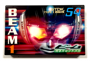 Аудіокасета TDK BEAM 1 54 Type I NORMAL position cassette касета