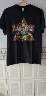 Футболка "Scorpions" (100% cotton, M, Nicaragua)
