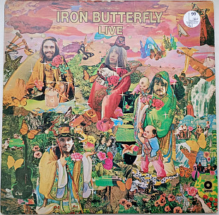 IRON BUTTERFLY Live LP VG++/EX