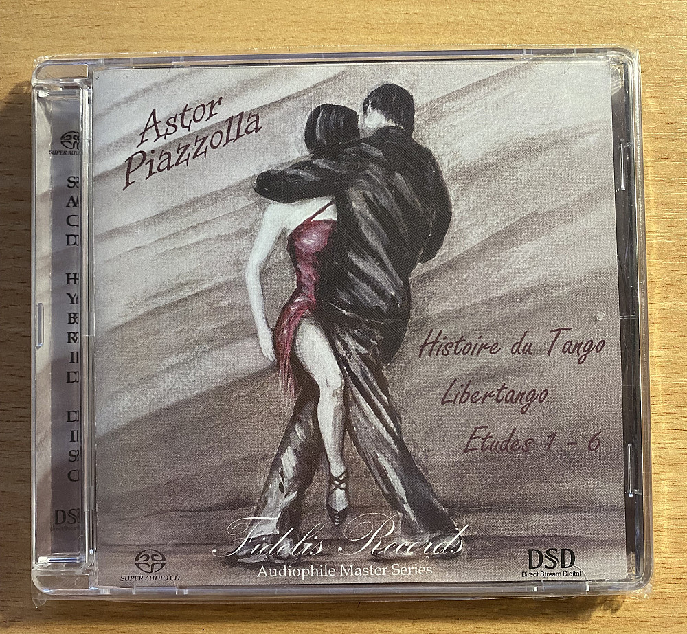 Фірмовий CD диск Astor Piazzolla - Histoire Du Tango SACD DSD ...