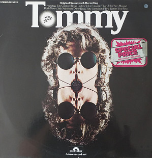 TOMMY Original Soundtrack Recording 2LP Featuring Eric Clapton, Elton John Tina Turner, Jack Nichol