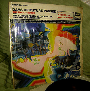 THE MOODY BLUES DAYS OF FUTURE PASSED 1967 DERAM London US ~ NM / VG ++