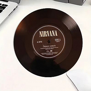 Коврик Винил пластинка для мыши "Нирвана" Nirvana