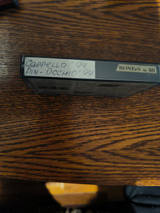 Аудиокассета- Ronees. Pinocchio -94. Cappella-94.