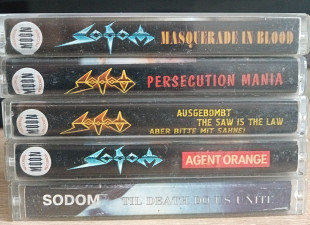 Лот аудіокасет Sodom(moon rec)