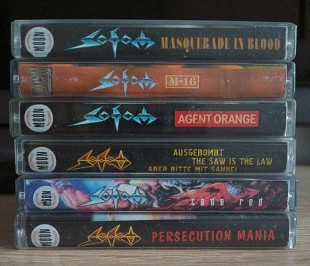Лот аудіокасет Sodom(moon rec)