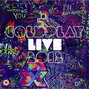 Музичний CD диск Coldplay – Live 2012 (Cd+Dvd) (Фірмовий)