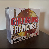 Музичний CD диск Legendes de Chanson Francaise (Легенди Французського Шансону) (10 CD) (Фірмовий)