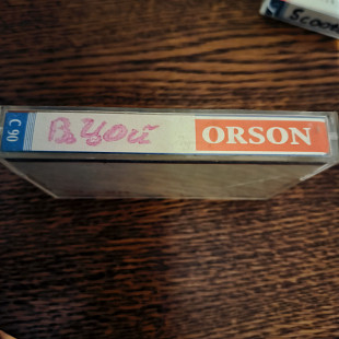 Аудиокассета- Orson. Песни- Виктора Цоя. Лучшее.