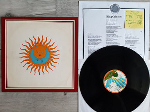 KING CRIMSON LARK'S TONGUES IN ASPIC ( PINK RIM ISLAND 86730 IT A1/B1 ) 1973 GERMANY