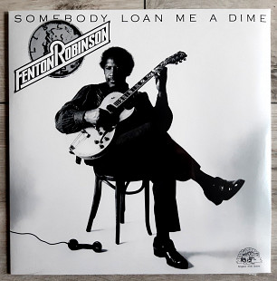 .FENTON ROBINSON ( BLUES ) SOMEBODY LOAN ME A DIME ( ALIGATOR 4705 / DT 008340082 ) REISSUE 1974