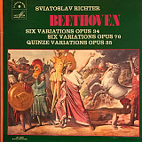 BEETHOVEN - S.Richter – 6 Vari. Op.34, 6 Vari. Op.76, 15 Vari. & Fugue "Eroica" ‘1973 France - NM